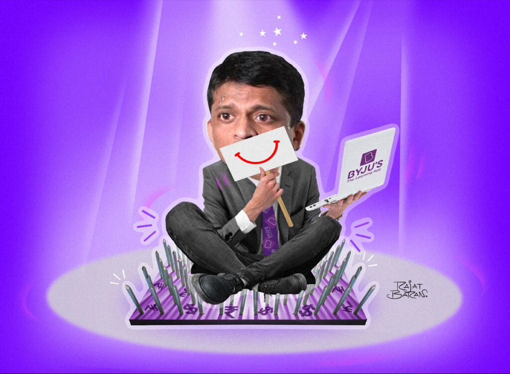 BYJU'S, an Indian multinational educational technology company fights against it's US-based  subsidiary BYJU Alpha regarding hiding $500 million. 
