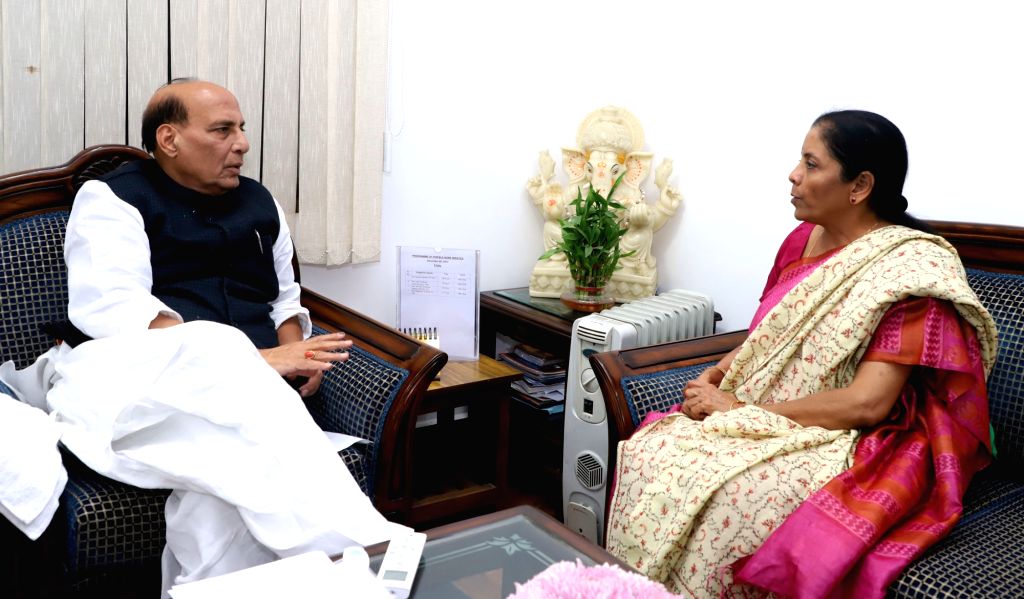 Meeting With Rajnath Singh And Nirmala Sitharaman For 28 Meitei BJP MLAs Amidst Manipur Violence.