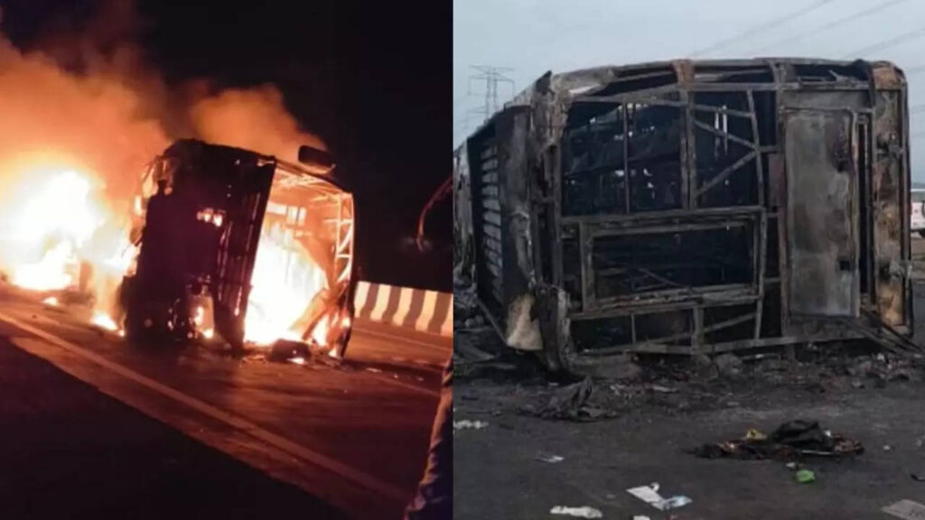  26 Bus Passengers Killed in Fiery Bus Accident in Maharashtra