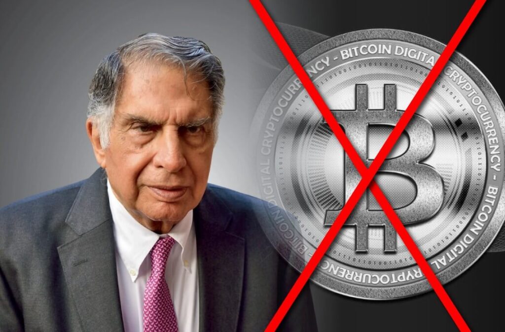 Ratan Tata denies involvement in any form of cryptocurrency.