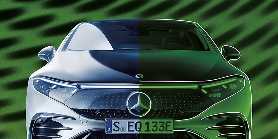 mercedes-benz h2 green steel 