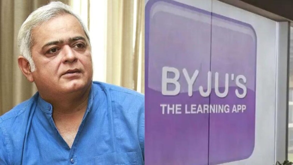 Hansal Mehta Makes A Huge Statement Amidst Byju's Crisis